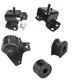 TOYOTA Genuine Engine Mount INSULATOR CUSHION parts set Rush Sparky Daihatsu