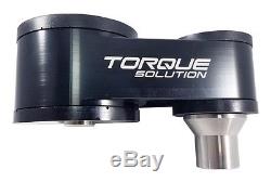 Torque Solution Billet Rear Engine Mount Black for Ford Fiesta ST 2014+ 15 16