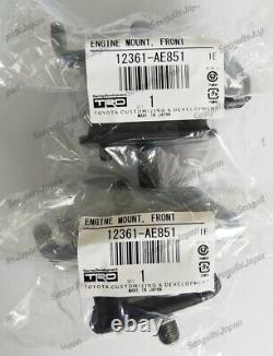 Toyota AE86 Levin Trueno Corolla cp 4AGE Zenki Kouki Engine Mount Set TRD