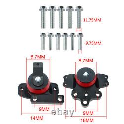 Transmission Engine Motor Mount Kit Dog Bone For VW MK6 MK5 Golf GTI R Audi 2.0T