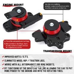 Transmission Engine Mount & Dog Bone Kit For VW MK5 MK6 Golf GTI R Jetta Audi A3