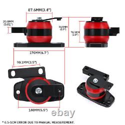 Transmission Mount Kit Dog Bone For VW MK6 MK5 Jetta Passat Golf GTI Audi A3 2.0