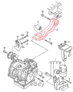 Für VW T4 Transporter Getriebelager Motorhalter Getriebe Hydrolager 7D0399107AL