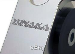 Yonaka ALUMINUM Motor Mounts for Honda Civic 96-00 EK D-B Series B16 B18 D16